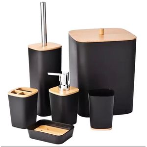bathroom accessories 6 pieces