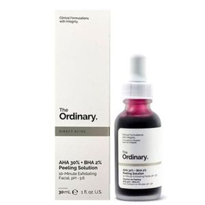 The Ordinary Peeling Solution AHA 30% + BHA 2% Reduces Pore Congestion and Fine Lines - 30 Ml