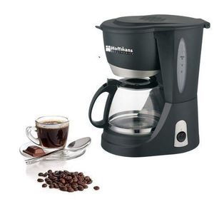 Hoffmans 6 Cups Electric Coffee Maker - Black. HM-3008