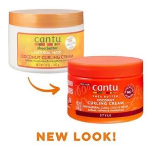 Cantu Shea Butter Coconut Curling Cream For natural Curls,Coils & Waves-340g