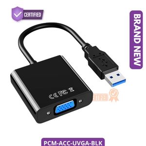 Universal USB 3.0 to VGA Converter Adapter Brand New PCM-ACC-UVGA-BLK