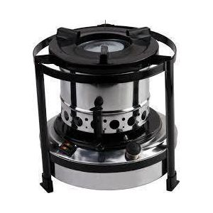 Stainless Paraffin Stove Large - Silver,Black