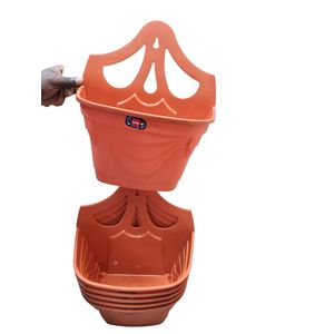 Plastic Hanging Wall flower pots 1pc