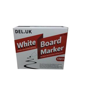 12 Pack Of Del.Uk Whiteboard Markers (1 Dozen)