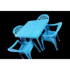 Plastic table and chairs for Bars/Restaurant/Garden/Beaches/Home office