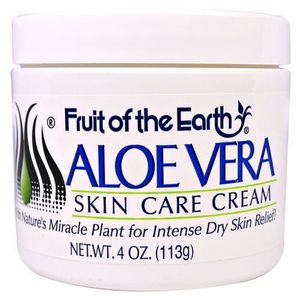 Fruit Of The Earth Aloe Vera Skin Care Cream, 4 oz (113 g)