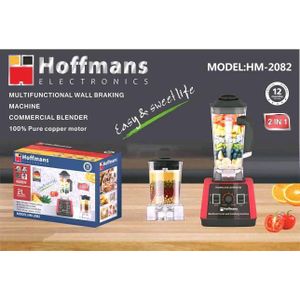 Hoffmans Multifunctional Wall Breaking Machine Blender HM-2082 - Black