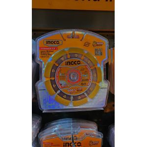 INGCO   115mm 4-1/2" laser welded diamond cutting disc