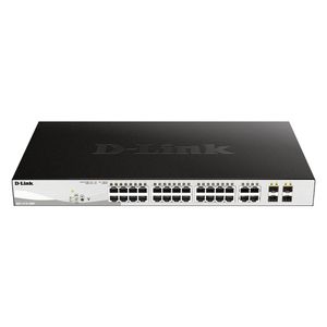 D-Link 28-Port Gigabit Smart Managed PoE Switch (DGS-1210-28MP)