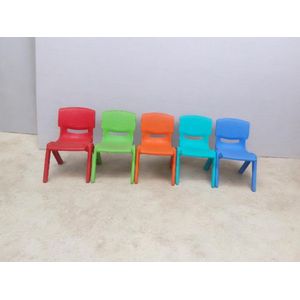 Kindergarten Plastic Kids Baby chairs armless 1pc