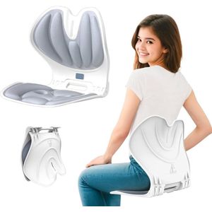 Ergonomic Lumbar Support Pillow for Office Chair Back Pain Relief Seat Cushion