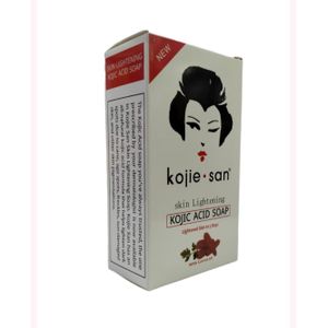 kojie . san Skin Lightening Kojic Acid with Carrot oil Soap Clears dark spots ,Age Spot ,Freckles,Sun Damage
