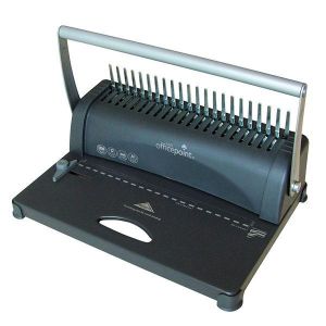 Office Point Comb Spiral Binder Machine - Black 