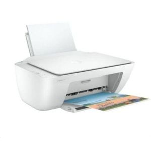 Hp Genuine Colour DeskJet 2320 All-In-One Printer Copy, Scan, Print +2 Starter Catridges Black And White - White