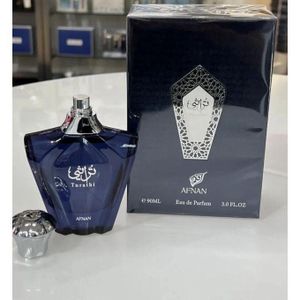 Afnan  Turathi Blue Eau de Parfum Spray for Men, 3.0 Fl. Oz