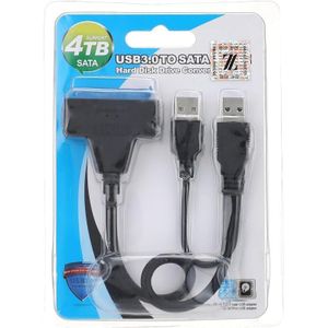 USB3.0 to SATA converter cable commonly used to connect 2.5-inch hard drives to computers for data transfer.
