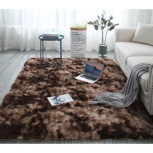 Shaggy/ Woolen Carpet - Brown