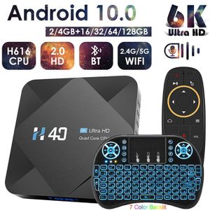2.4G 5G WIFI Android 10.0 WiFi Media Player Smart TV Box Set Top Box Q96 TV  Box