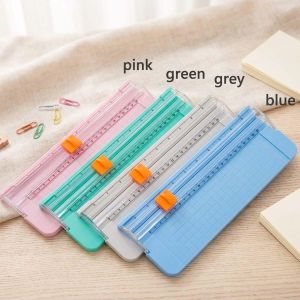 Portable Papper Cutter-1pc-Multicoloured