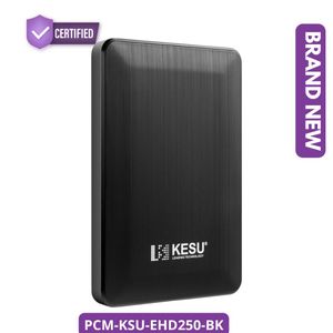 Kesu 3.0 250GB External Hard Drive USB 3.0 Black Brand New
