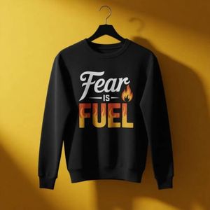Fear Is Fuel  Motivation sweater Shirt, for both men and women