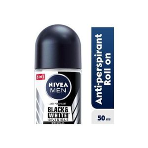 NIVEA MEN Black & White Invisible Original Anti-Perspirant Roll-on For Men 48h - 50ml