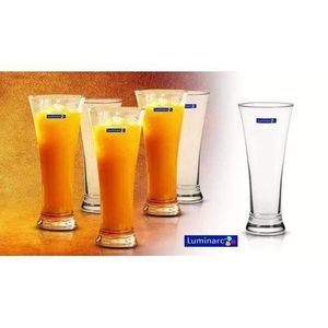 6 Pieces Dubai Glasses Set - Transparent