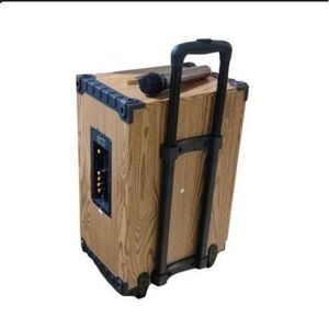 Fql  Rechargeable Bluetooth speaker With , USB Input, Sd card, Flash,  Remote And Wireless Microphone - Multicolor 