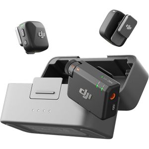 Dji Mic Mini (2 TX + 1 RX + Charging Case), Wireless Lavalier Microphone