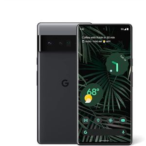 Google Pixel 6 Pro 256GB STORAGE - 5G Android Phone - (REFURBISHED) Smartphone with Advanced Pixel Camera and Telephoto Lens - Stormy Black