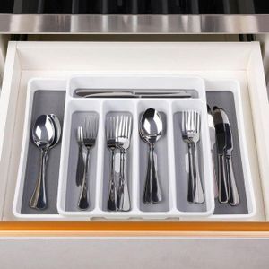 Silverware Organizer For Kitchen Foldable Cutlery Box Storage