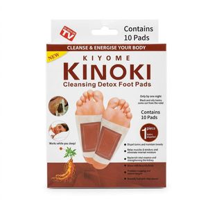 Kinoki Kiyome Cleansing Detox Foot Pads – 10 Pads Pack   