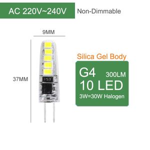 5Pcs/Lot COB G4 Bulb LED 7W LED Lamp Crystal LED Light Lampadine