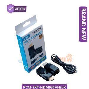 Universal 60M HDTV HDMI Extender Over CAT5e CAT6 Cable Full HD 1080P Transmitter Receiver Kit