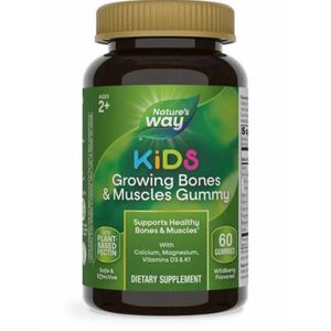 Nature'S Way Kids Growing Bones and Muscles Gummies, 60 Count – Uganda