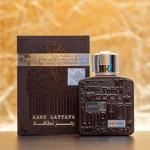 Lattafa  Ramz Silver Eau De Perfum For Men ,100ml
