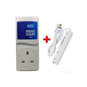 Electric Fridge Guard + Free 4-Way POWER Extension Cable