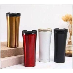 double-walled, vacuum-insulated tumblers made of stainless steel. . Multcolour