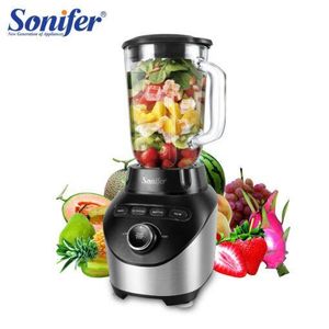 Super Performance Juice Glass Blender With Ice Crushing Function-Transparent