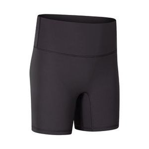 Women's Cycling Shorts with High Waist Casual Elastic White Cotton