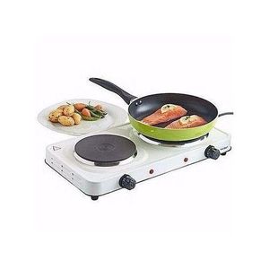 Other Hot Plate Solid Double Electric Cooker - White