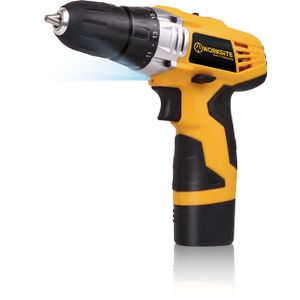 WORKSITE Portable 12V Cordless Drill With Battery-Multicolour
