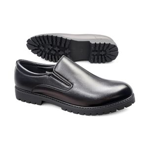 MARIORBELLI Mens black slip on