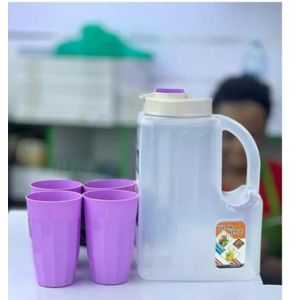 Fridge Jug with 4 cups - 4LTr. 