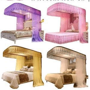 6x6, 2 Stand Rail Mosquito net - Multicolour 