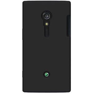 Sony Xperia Ion ,acro HD ,acro S ,sola ,neo L Silicone Skinelly Case Cover  - Black