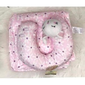 Other Baby Receiver With Feeding Pillow- Pink