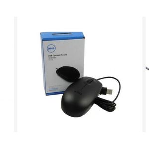 DELL USB Wired 3-Button Optical Mouse-Black