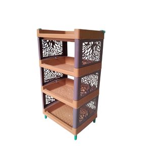 Plastic Kitchen rack trolley 1pc