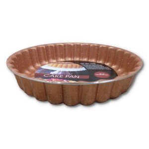 28Cm Decorative Nonstick Angel Baking Food Pie Cake Pan, Copper.